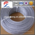 2mm-3.15mm pvc coated galvanized steel wire rope